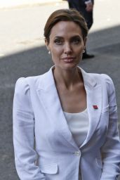 Angelina Jolie - Global Summit to End Sexual Violence in Conflict - June 2014