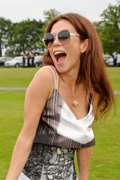 Anna Friel at Audi Polo Challenge at Coworth Park Polo Club in Ascot - May 2014