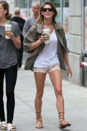 Ashley Greene Showing off Her Toned Legs in New York City - June 2014