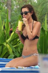 Audrina Patridge in a Bikini at a Beach in Bali - June 2014