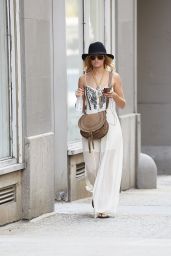 Beth Behrs Casual Style - Out in NYC - June 2014