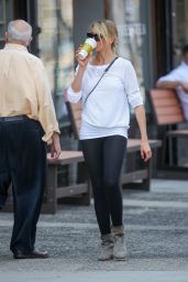 Cameron Diaz in Tights - Out in New York City - June 2014