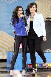 Cher Lloyd Performing With Demi Lovato on 