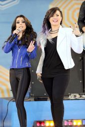 Cher Lloyd Performing With Demi Lovato on 