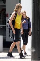 Chloe Grace Moretz and Trevor Go To SoulCycle - May 2014