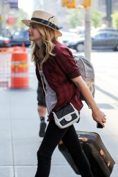 Chloe Moretz Street Style - Arrives at Her Hotel in New York City
