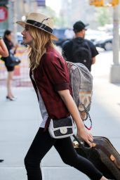 Chloe Moretz Street Style - Arrives at Her Hotel in New York City