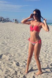 Claudia Romani in a Bikini in Miami - June 2014