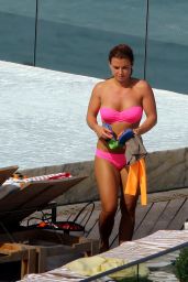 Colleen Rooney Bikini Candids - Rio de Janerio, June 2014
