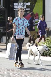 Crystal Reed at The Grove in West Hollywood – June 2014