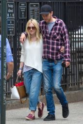 Dakota Fanning and Boyfriend Out in NYC - June 2014