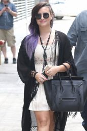Demi Lovato - Leaving Her Hotel in New York City - June 2014