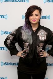 Demi Lovato - SiriusXM Studios in New York City - June 2014