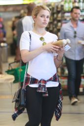 Dianna Agron at Erewhon Market in Hollywood - June 2014