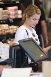 Dianna Agron at Erewhon Market in Hollywood - June 2014