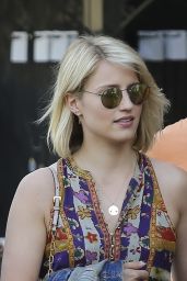 Dianna Agron at The Grove in West Hollywood - June 2014