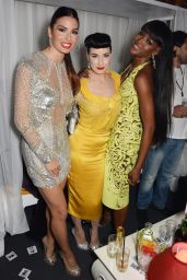 Dita Von Teese Night Out Style – Naomi Campbell’s Birthday Party – May 2014