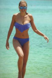 Elena Papabasileiou in a Bikini at the Beach at Grand Resort Lagonissi - Athens Greece May 2014