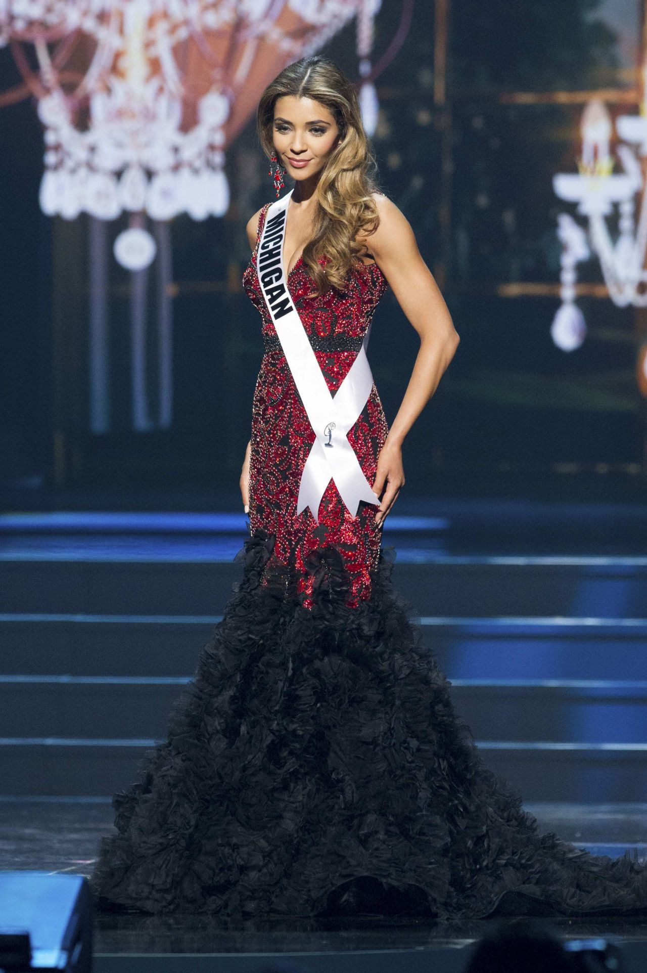Elizabeth Ivezaj (Michigan) - Miss USA Preliminary Competition - June 2014