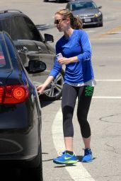 Emily Blunt In Tights - Out in Los Angeles - June 2014