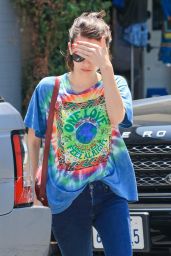 Emma Roberts in Jeans - Out in West Hollywood - June 2014
