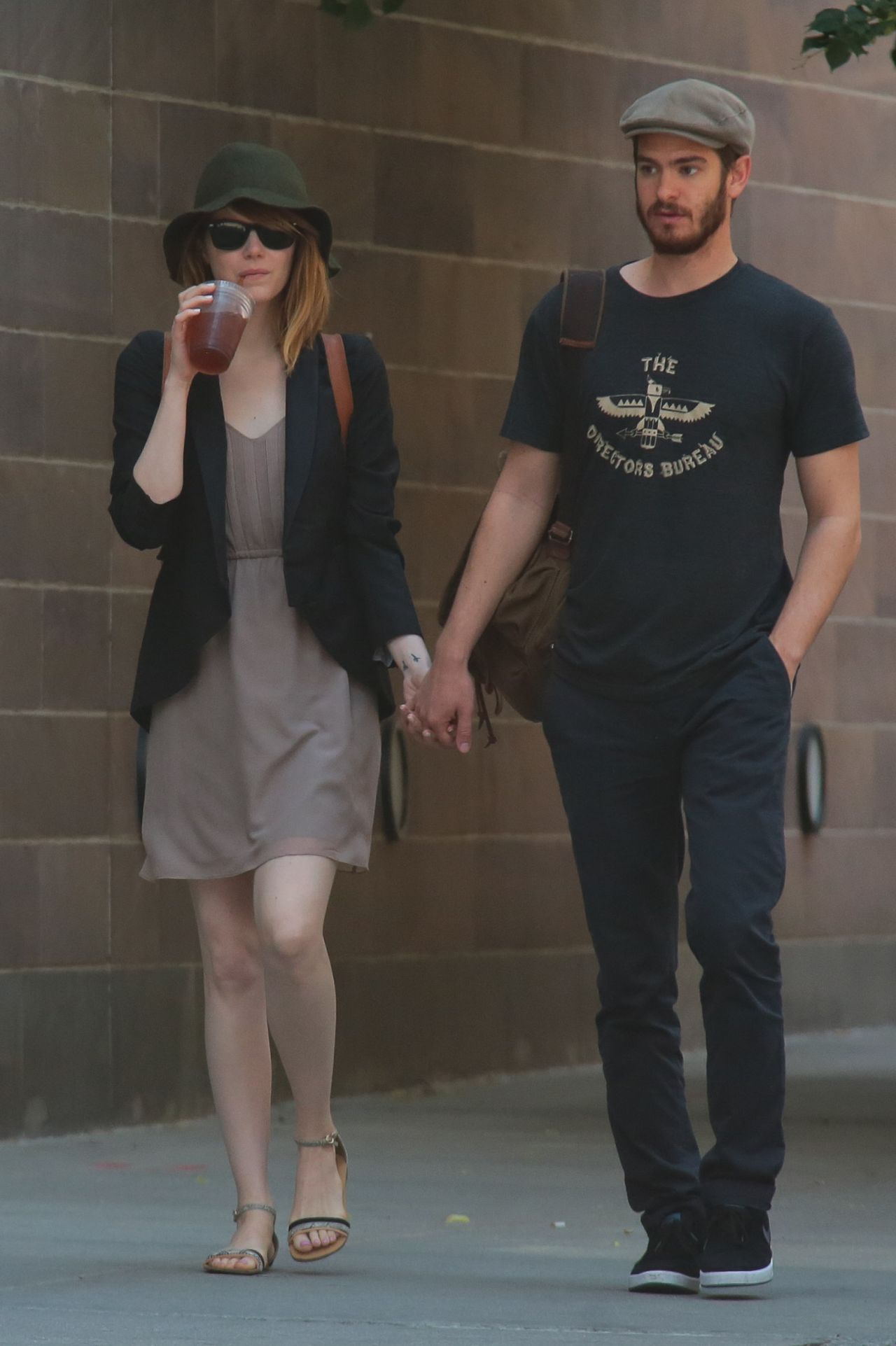 Emma Stone With Boyfriend Out In New York City June 2014 4 