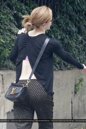 Emma Watson Street Style - Out in North London - June 2014