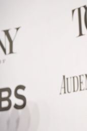 Emmy Rossum in Ralph Lauren Gown – 2014 Tony Awards in New York City