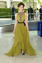 Emmy Rossum Wearing J Mendel Dress - 2014 CFDA Fashion Awards in NYC