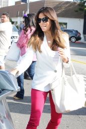 Eva Longoria - Leaving the Ken Paves Salon in Beverly Hills - June 2014