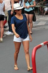 Eva Longoria - Walking the Streets of Taormina (Italy)