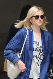 Fearne Cotton Casual Style - BBC Radio 1 Studios in London - June 2014