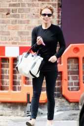 Geri Halliwell Street Style - Out in London - June 2014