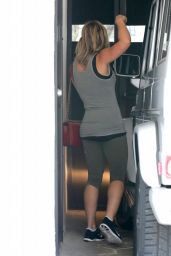 Hilary Duff at the Gym in West Hollywood - June 2014