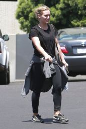 Hilary Duff Street Style - Out in Beverly Hills - June 2014