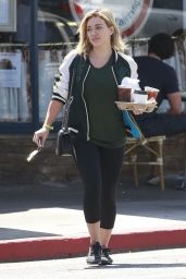 Hilary Duff Street Style - Out in West Hollywood - May 2014
