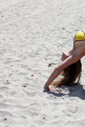 Imogen Thomas in a Bikini on a Beach in Spain - June 2014
