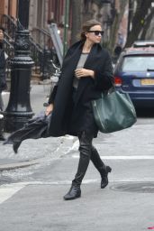 Irina Shayk Casual Style - West Village, NYC (June 2014)