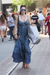 Jaime Murray Casual Style - Out at The Grove in Los Angeles