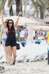 Jasmin Walia in a Bikini - Santa Eulalia Beach - Ibiza, June 2014