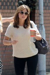 Jenna-Louise Coleman - Out in Cardiff - June 2014