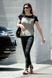 Jennifer Carpenter Casual Style - out in Beverly Hills - June 2014