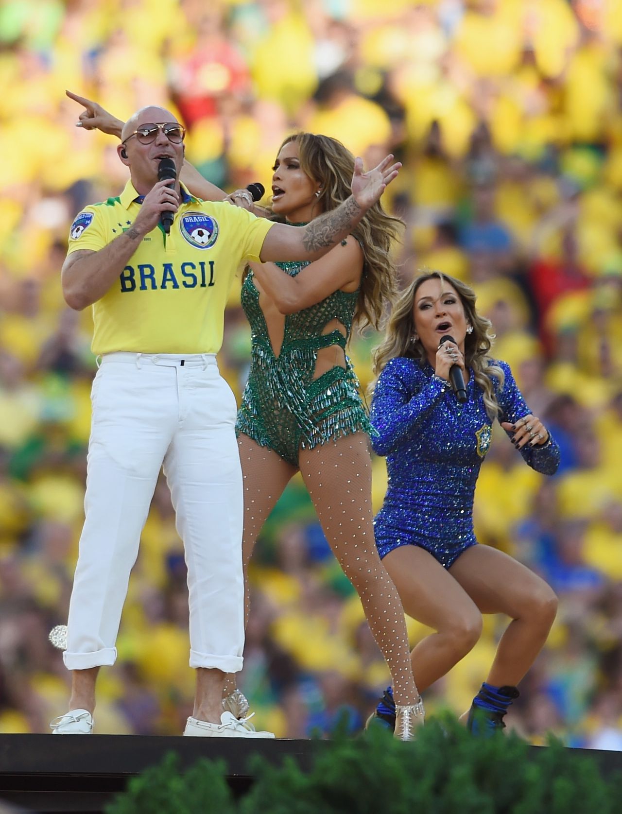Jennifer Lopez Performs at FIFA World Cup 2014 Opening Ceremony ...