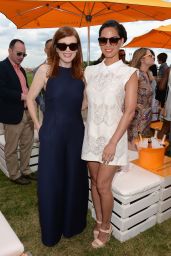 Julianne Moore and Olivia Munn at Veuve Clicquot Polo Classic in Jersey City – May 2014