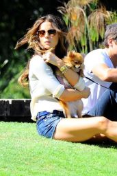 Kate Beckinsale Shows Off Long Legs - at a park in Brentwood - June 2014