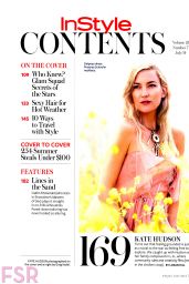 Kate Hudson - InStyle Magazine July 2014 Issue 