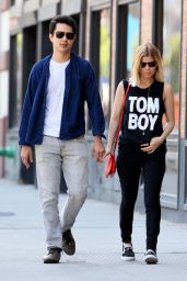 Kate Mara With Boyfriend Out in New York City - June 2014