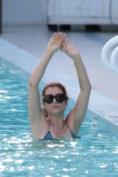 Kate Walsh in a Bikini at a Pool in Miami - June 2014