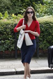 Keira Knightley Casual Style - Out in London - June 2014
