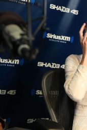Keira Knightley Visited SiriusXM Studios in New York City - June 2014